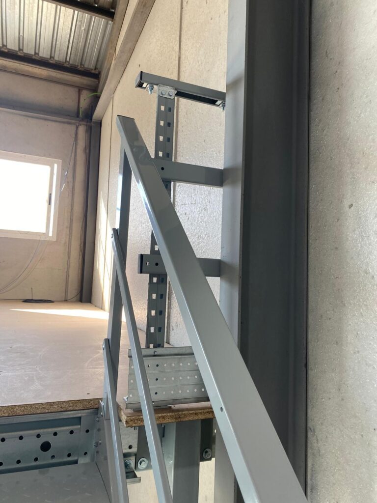 Altillo metálico para comercio al por menor