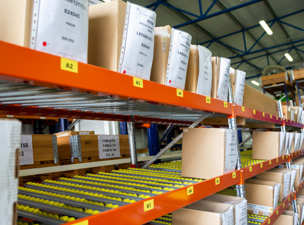 Tramerias de Picking Dinámico