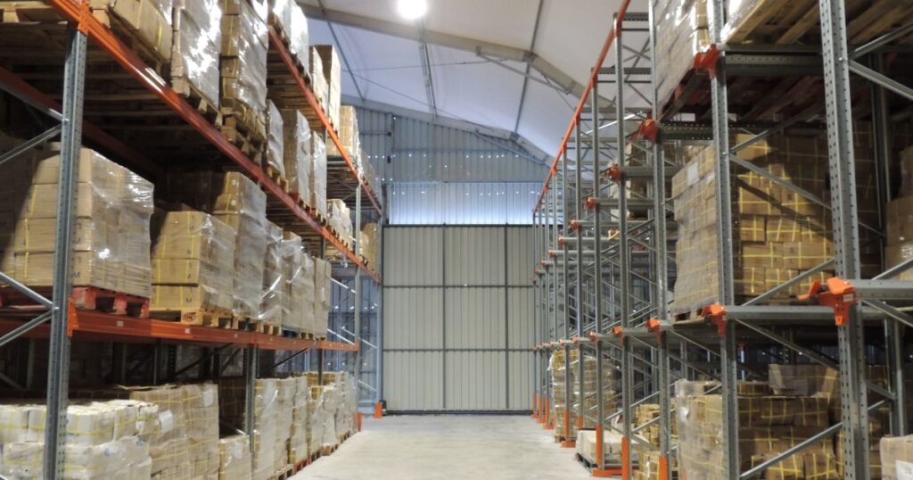 Ampliación de almacén con paletización convencional