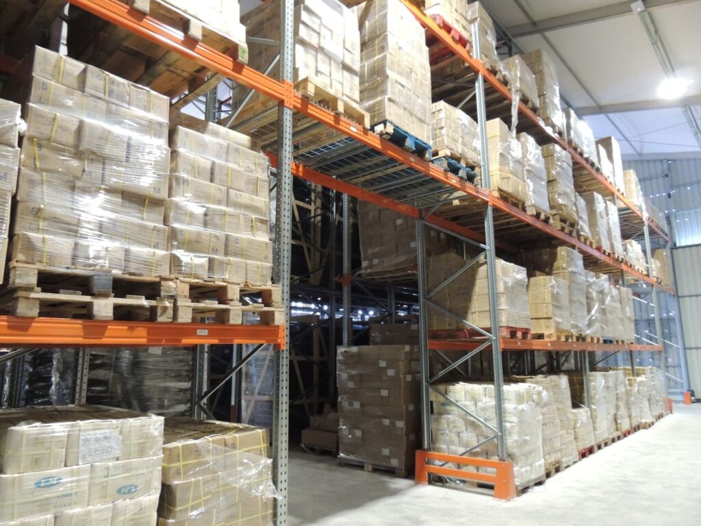 Ampliación de almacén con paletización convencional