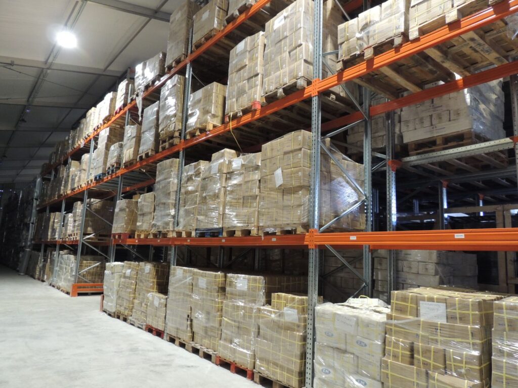 Ampliación de almacén con paletización convencional