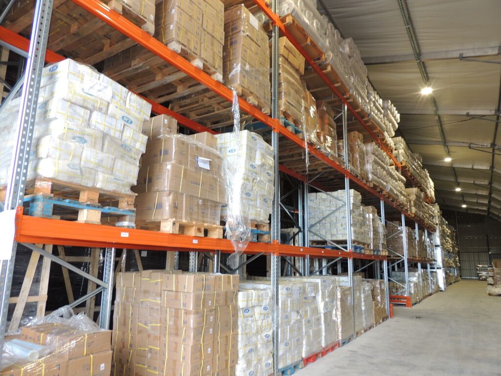 Ampliación de almacén con paletización convencional
